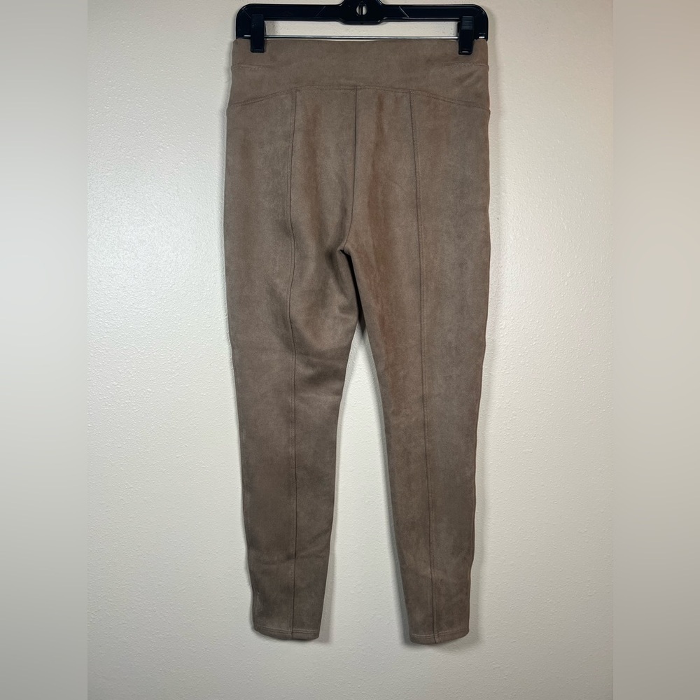 Spanx Faux Suede Leggings Size Medium Petite - Picture 4 of 9